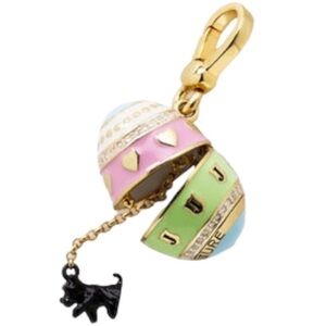 Juicy Couture Easter Egg With Yorkie Charm dog puppy limited edition